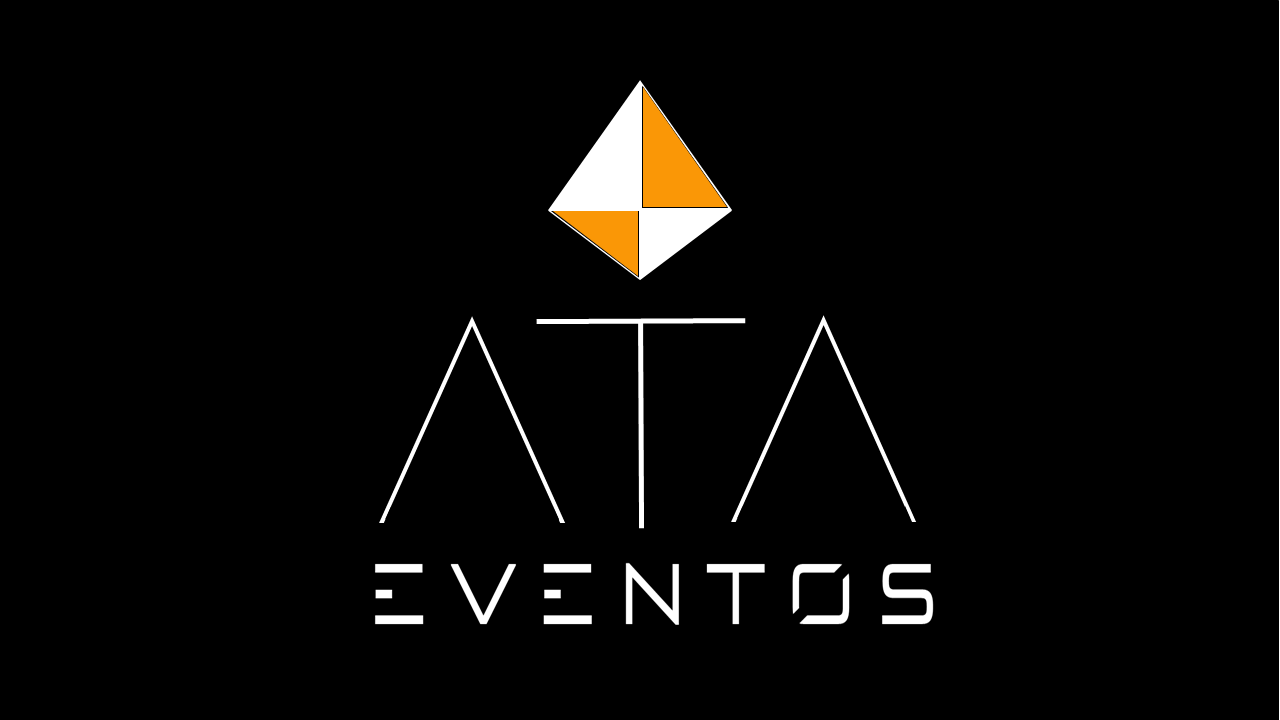 LOGO ATÁ NEGATIVO LARANJA